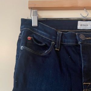 Hudson Dark Wash Skinny Jeans